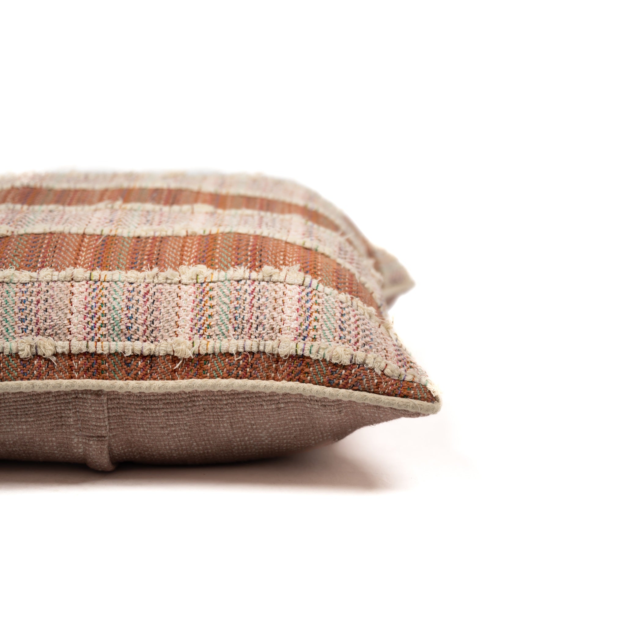 Checkered pastels cushion cover