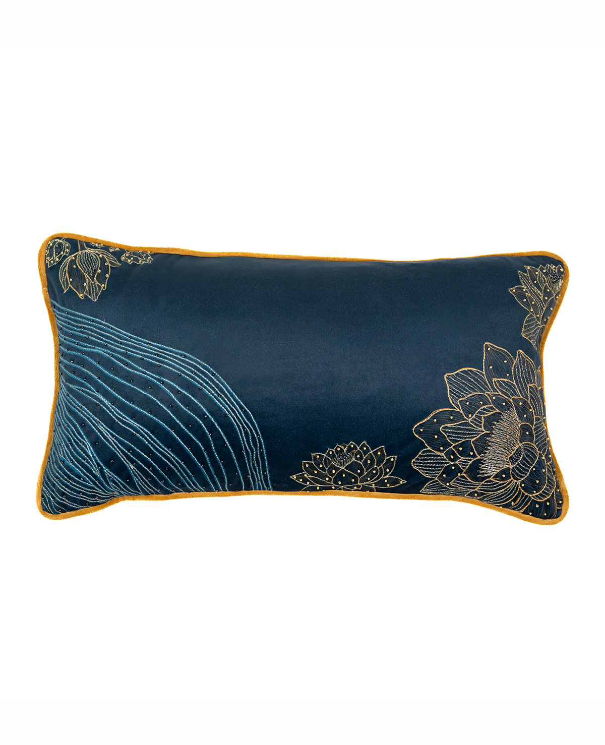 Midnight Bloom Cushion cover