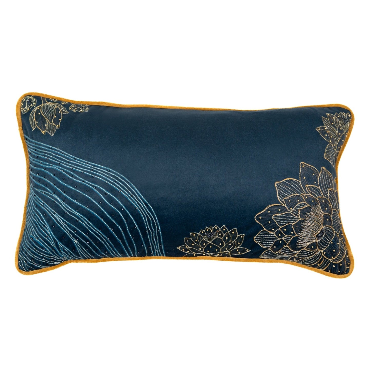 Midnight Bloom Cushion cover