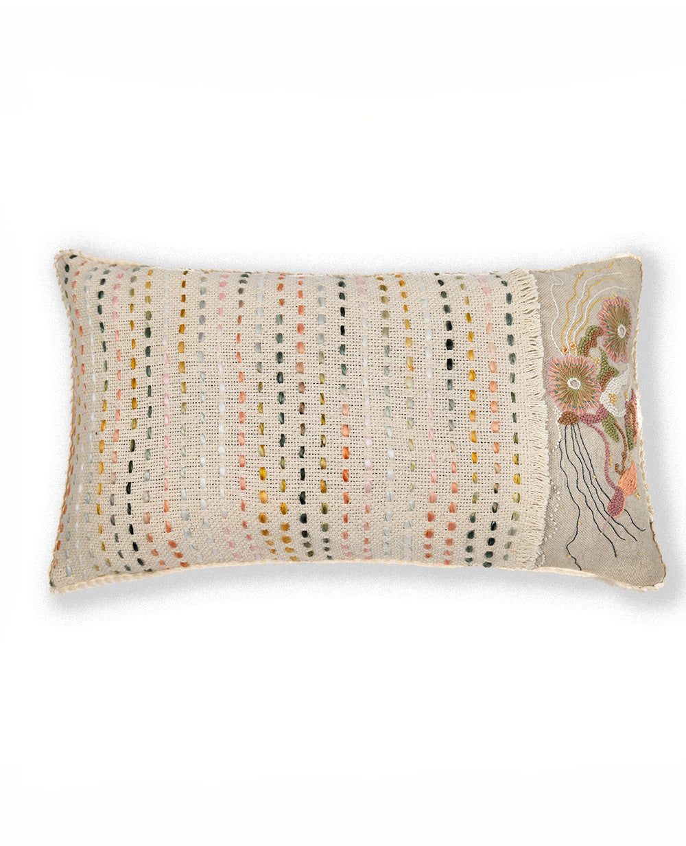 Blossom Dots Cushion Cover