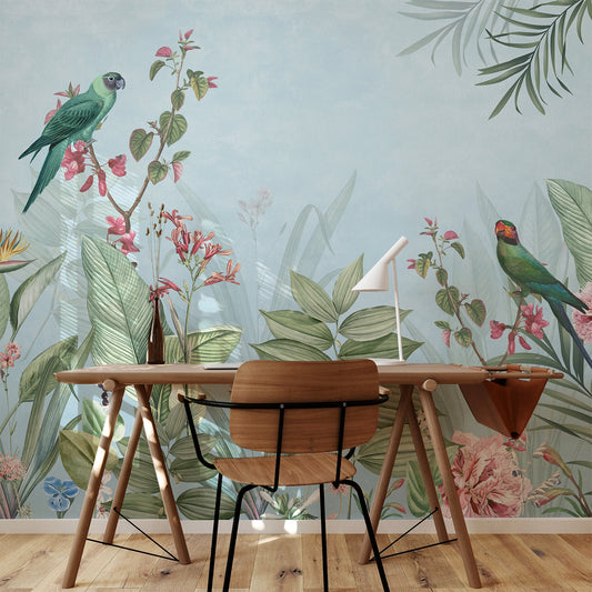 Tropi-Cool Tropical Wallpaper