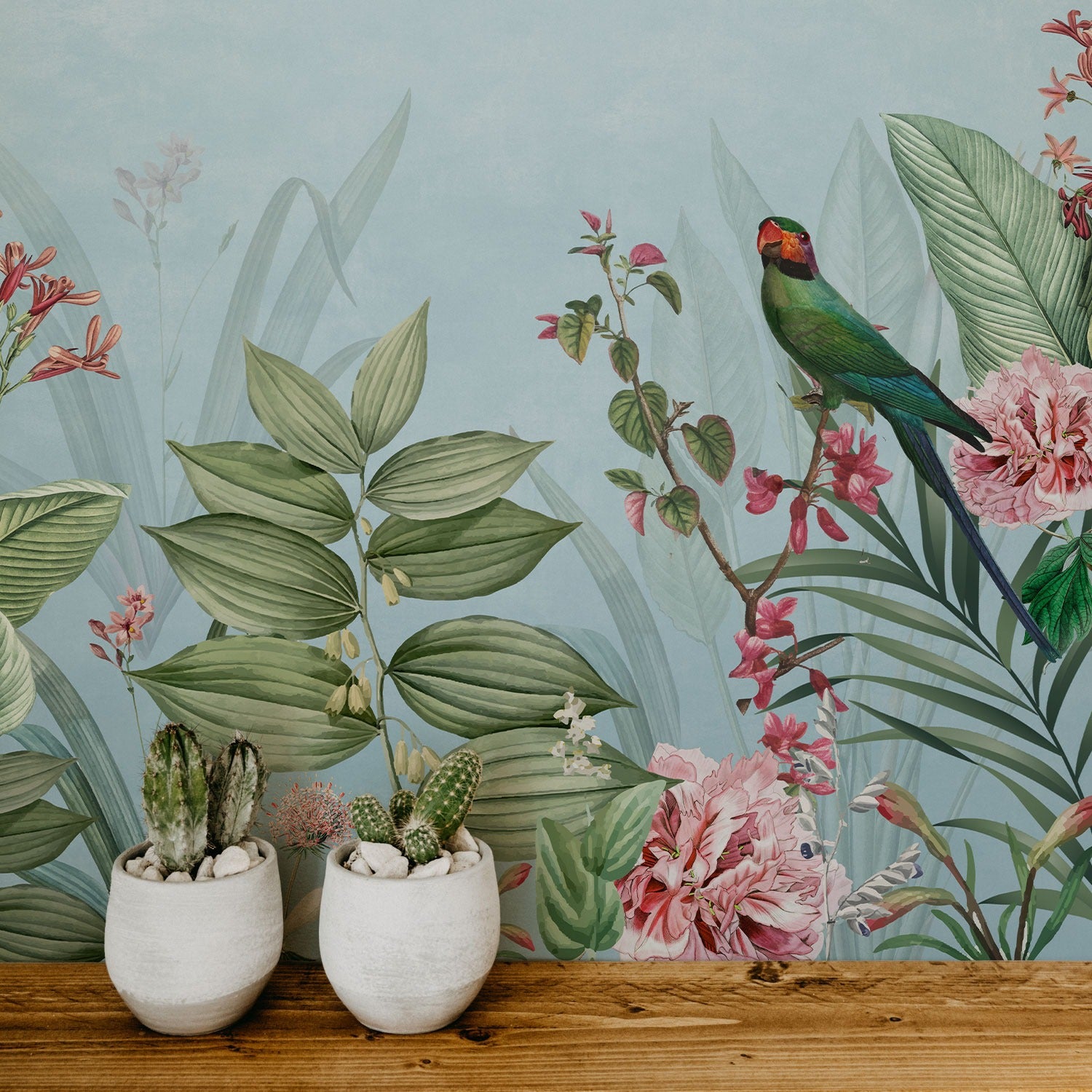 Tropi-Cool Tropical Wallpaper