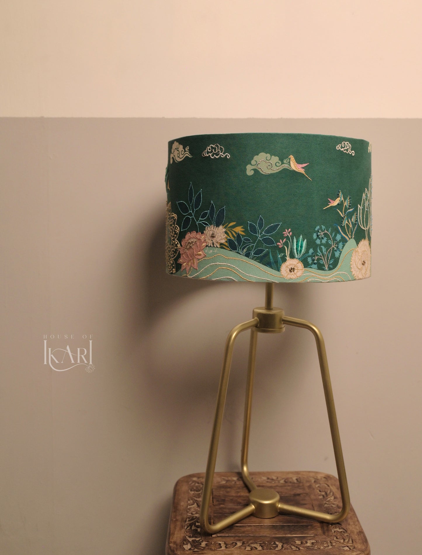 Reva - Only Lamp Shade Premium Hand embroidered