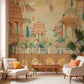Majestic Mahal tropical wallpaper