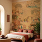 Majestic Mahal tropical wallpaper