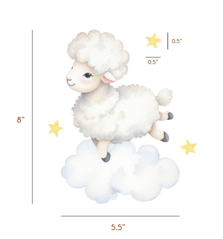 Starry Sheep Cloud ( Set of 3)