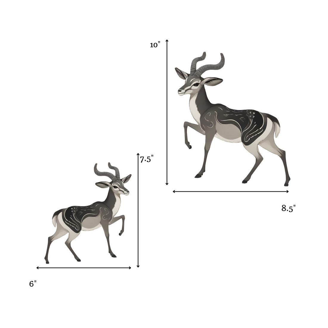 Graceful Deer (Set of 3)