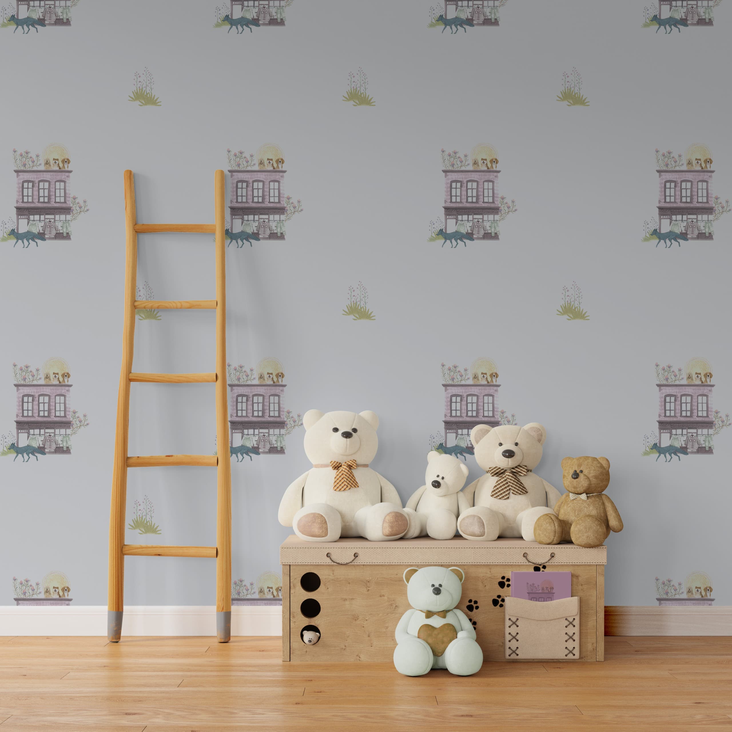 Building Blocks Kids Wallpaper