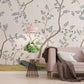 Springtime Elegance Floral Wallpaper