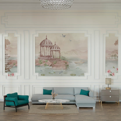 Cultural Euphoria Architectural Wallpaper