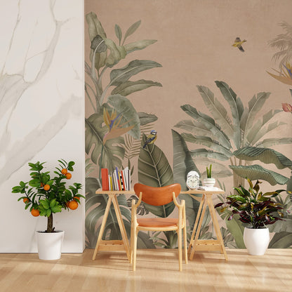 Lush Tropics Tropical Wallpaper