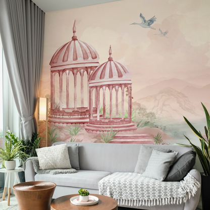 Cultural Euphoria Architectural Wallpaper